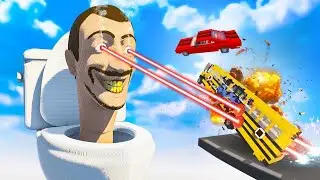SKIBIDI TOILET vs COCHES | Teardown Mods Multiplayer