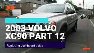 NEW dashboard bulbs fitted - 2003 Volvo XC90 Part 12