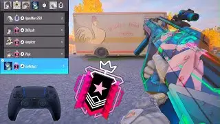 HOW THE *BEST* #1 CONTROLLER CHAMPION CARRIES IN RANKED - rainbow six siege