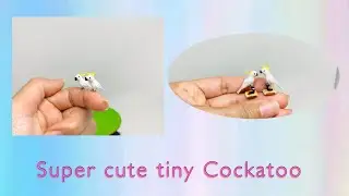 Crochet tiny Cockatoo - handmade by BambinoZoo