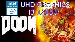 Doom 2016 - UHD Graphics - Vulkan and Open GL Benchmark - I3 1215u - 2025