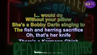 Red Hot Chili Peppers - White Braids & Pillow Chair  - back vocals (Karaoke version)
