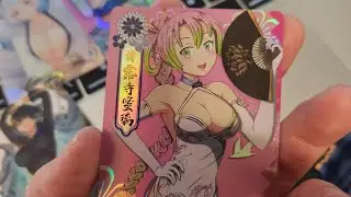 Rare Anime Cards Packs Opening