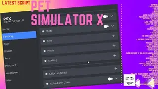 Roblox Script | Pet Simulator X | Latest Script | Auto-Farm, Auto-Hatch, Auto-Use Boosts,  and more!