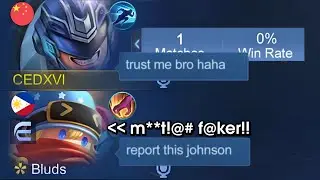 JOHNSON NUB MET OPEN MIC TEAMMATES IN SOLO RANK!!😂