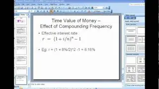 Effects of Compounding using Excel Data Table