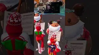 The BEST Fortnite Christmas Memestrat EVER! #shorts