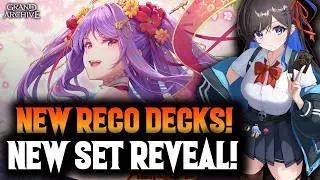 NEW SET REVEAL & NEW RE:COLLECTION DECKS! Grand Archive TCG Abyssal Heaven