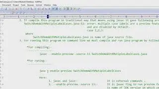 New Feature in JDK13 | Multiple Case Label in Switch Case| Switch case in Java (2019)
