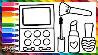 Drawing And Coloring Makeup 💅💄💋👁️🖌️🌈 Drawings For Kids