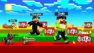 *OP* SUN LUCKY BLOCK RACE  in Minecraft!