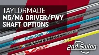 TaylorMade M5/M6 Driver And Fairway Shaft Options