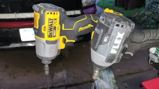 Dewalt XR VS Flex 😲😲😲 