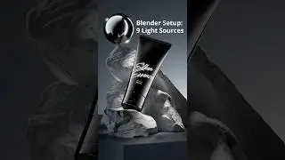 I've set up 9 different light sources to really make my the product pop! 