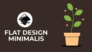 Inkscape Tutorial: Flat design using Inkscpae  I  Cara membuat flat design menggunakan Inkscape