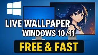 Live Wallpaper for Windows Play Any Video, Start Fast, Low CPU