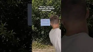Das Leben von Menschen, die schlecht sehen können 👀🫠