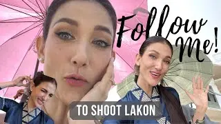FOLLOW ME TO SHOOT A THAI DRAMA SERIES (exclusive behind the scenes ละคร เนตรมหรรณพ)