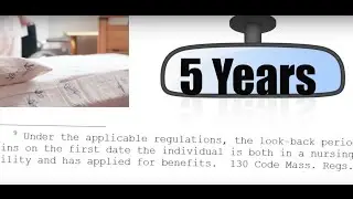 Look-Back Period, and Disqualifying Transfers: Part 1 Massachusetts Medicaid