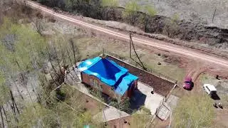 Васильевка   День победы 2018 (с дрона)