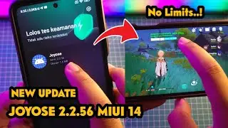 NEW UPDATE JOYOSE MIUI 14 STABIL No Limits! Gaming Test Genshin Impact!