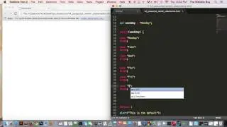 Javascript Tutorial For Beginners #34  Switch Statement Syntax Example and How it Works
