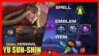 YU SUN-SHIN BEST BUILD 2020 by Gosu GENERAL [ 90.2% Current Winrate ] - Mobile Legends