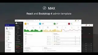 Max - React Redux Bootstrap 4 Admin Dashboard Template | Themeforest Website Templates and Themes