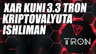 INTERNETDA OSON VA TEZ TRON KRIPTOVALYUTASINI ISHLASH. TRON KRIPTOVALYUTASINI MAYNING QILISH