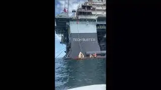 Sailing to "The Rig" #shorts#marine#offshore#rig