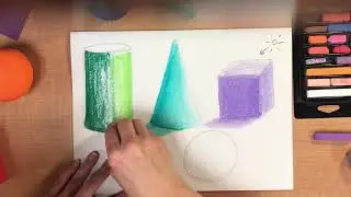 How to Shade Forms with Soft Pastels