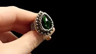 Кольцо из бисера "Хюррем Султан" Beaded ring Hürrem Sultan.#mk #tutorial #diy #мк #hürremsultan#ring