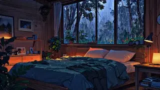 FALL INTO SLEEP INSTANTLY - Relaxing Sleep Music + Insomnia | Rain Sounds for Stress Relief, Anxiety
