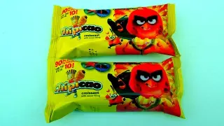 Круассаны Чипикао Энгри Бёрдс 2017. Chipicao Angry Birds Unboxing surprise pack to collection