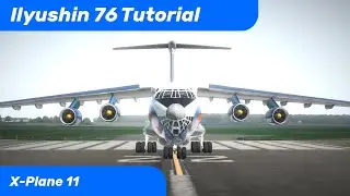 X Plane 11: Ilyushin 76 | English Tutorial | How to use the Russian autopilot?