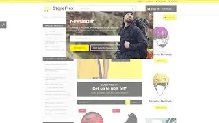 Sports Store Responsive OpenCart Template by RockThemes - 63382