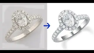 Jewellery Retouching Tutorial - 007 - COMPLEX EDITING