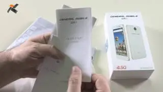 General Mobile GM5 kutu açılış (Unboxing) videosu