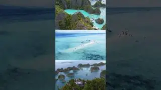 DJI drone goes to raja ampat #djimini3 #drone #papua