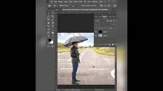 Quickly Add Rain in Image | Adobe Photoshop | Presto Academy