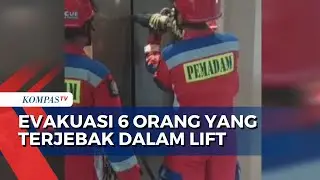 Penyelamatan Dramati 6 Orang Terjebak Dalam Lift