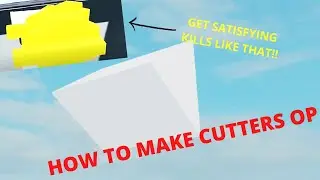 Plane Crazy - How to make CUTTERS OP (Roblox)