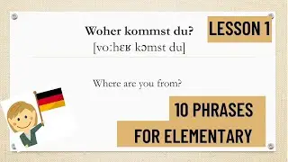 Top German phrases for elementary. Learn German using CHATGPT with subtitles[A0].