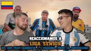 ¡NO HAY RIVAL PARA ESTE RIVALDO! REACCIÓN A LIGA SENIOR - MC Ari feat. Gambeta & L'Xuasma | CBADOS