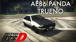 Initial D AE86 Panda Trueno Tutorial | GTA ONLINE Los Santos Tuners DLC!