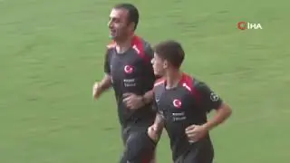A Milli Takım, İzlanda maçının hazırlıklarını tamamladı