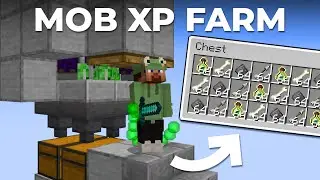 Easy Mob XP Farm for Minecraft 1.20 (No Spawner)