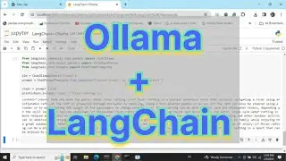 LangChain using Ollama for local LLMs