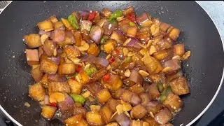CARA MEMBUAT TUMIS TERONG TERI MUDAH DAN MURAH