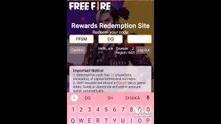 free fire redeem code today | today redeem code in free fire | redeem code